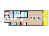 S-RESIDENCE金山三丁目 1Kの間取り