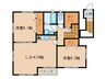 ｱﾝﾌﾟﾙｰﾙ　ﾘｰﾌﾞﾙ　Belay 2LDKの間取り