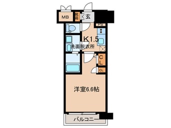 間取図 エスリード葵広小路通