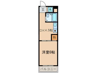 間取図 メゾンシャンピオネ