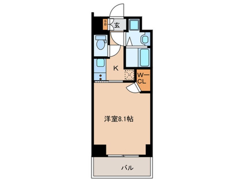 間取図 S-RESIDENCE上飯田West
