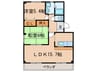 アメニティハウス青山 2LDKの間取り