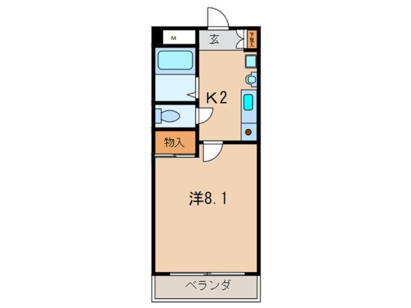 間取図 ＫＤＹ－Ⅰ