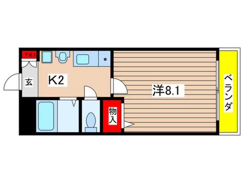 間取図 ＫＤＹ－Ⅰ