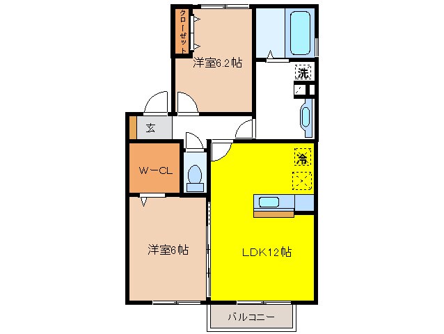 間取り図 花水木Ａ