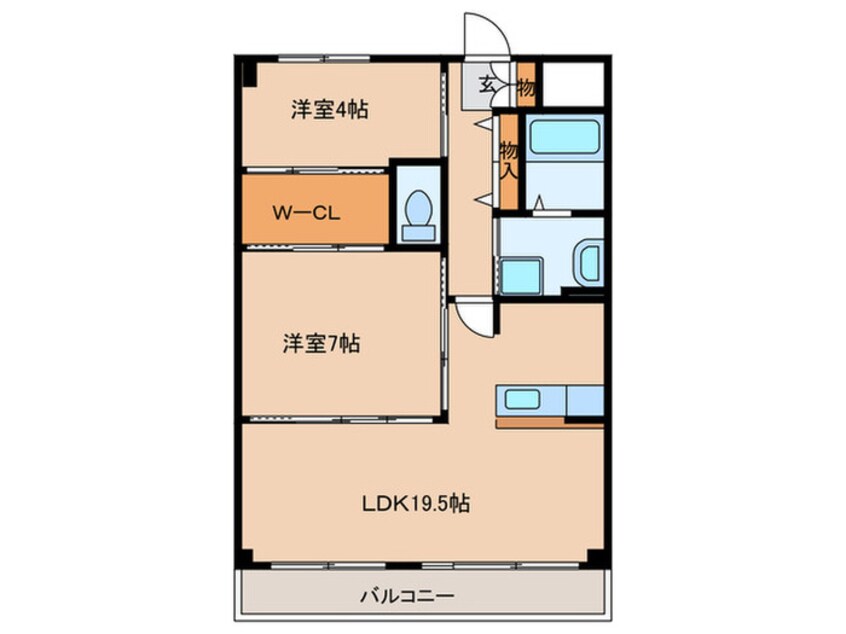 間取図 ロジュマン春日井