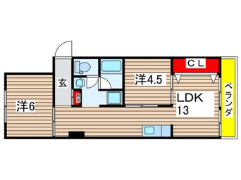 間取図 山田ハイツ