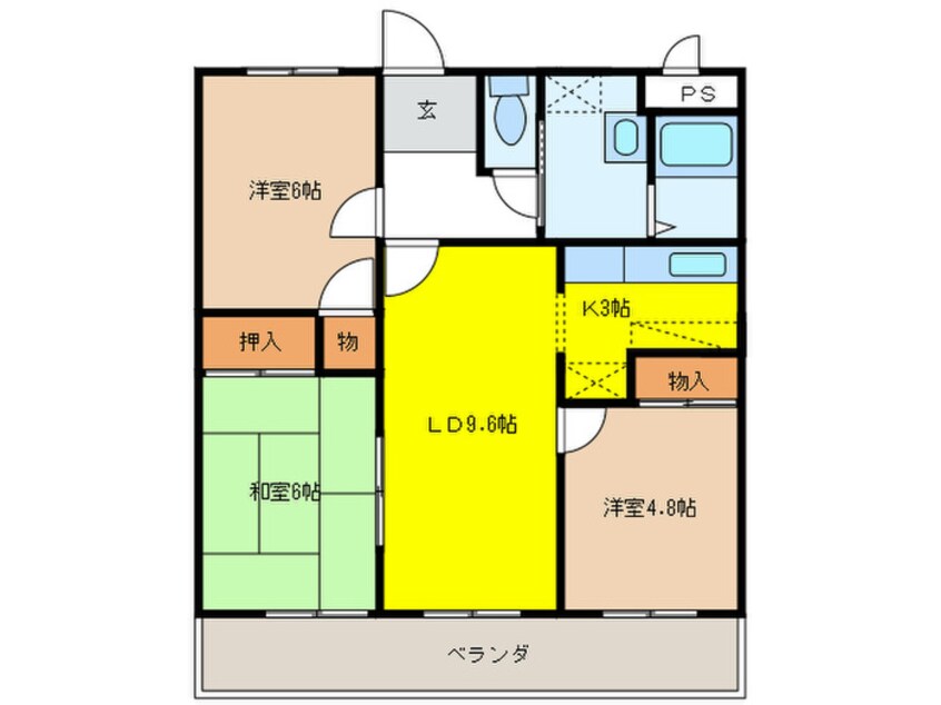 間取図 テイク  １