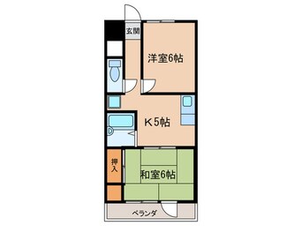 間取図 ベルカーサ戸田