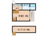 ボンヌール枇杷島 1Kの間取り