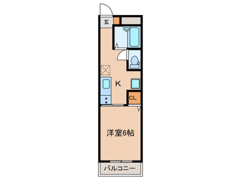 間取図 ルビ－ビル