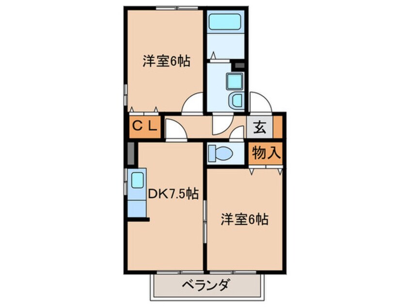 間取図 グリーンエクセル