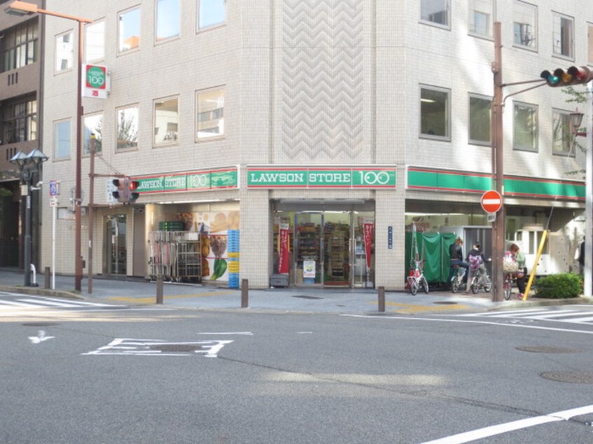 ローソンストア100栄三蔵通店(コンビニ)まで380m 浅田屋ビル