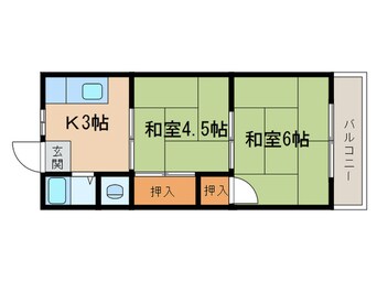 間取図 上柳瀬荘