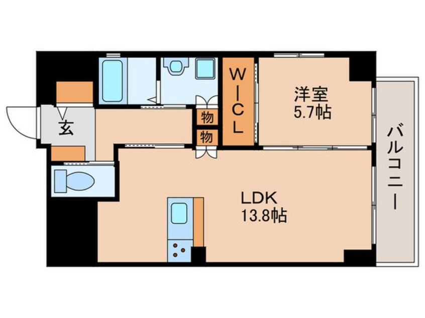 間取図 コートアクシス yoinn