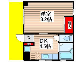 間取図 アビタシオン瑞穂