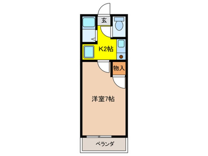 間取図 ハイツグラシア