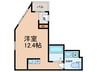 KAKOビル 1Rの間取り