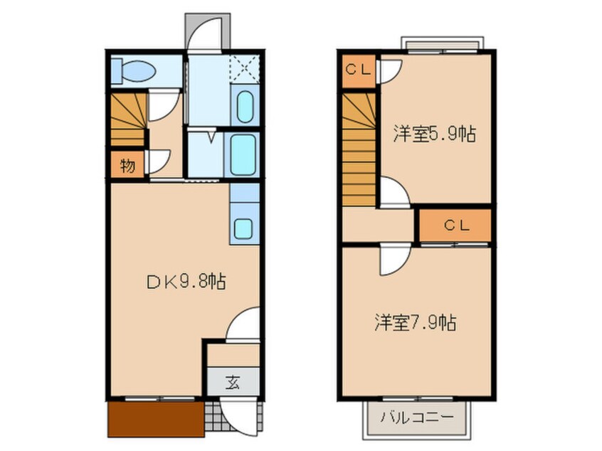 間取図 ネクストハタマ