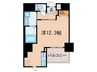 Bel　Spazio　ISSHA 1Rの間取り