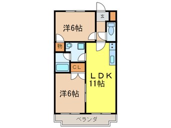 間取図 パ－クアベニュ－Ｔ＆Ｋ