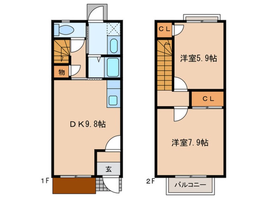 間取図 ネクストハタマ