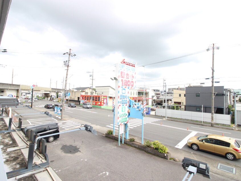 室内からの展望 サンハイツ杉山