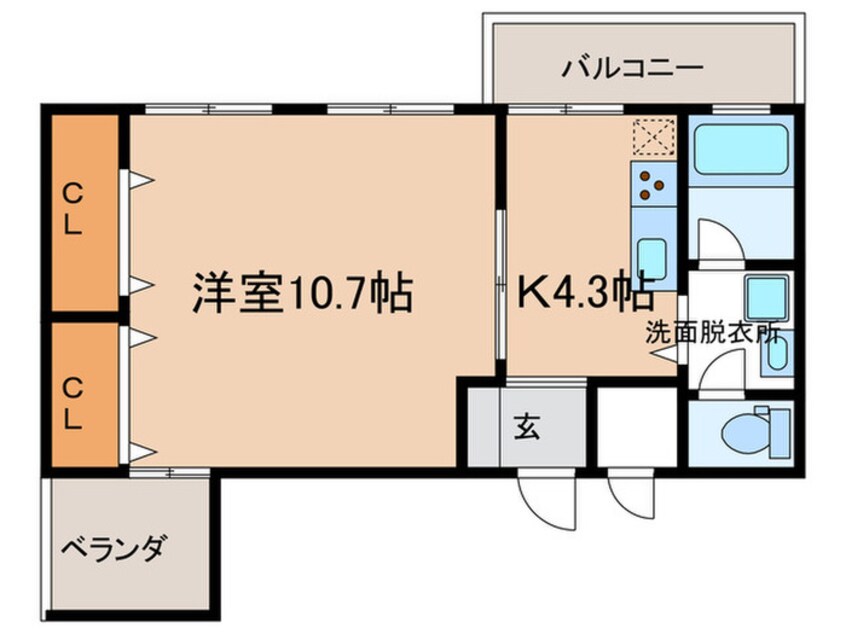 間取図 ウイングＦ・Ｓ