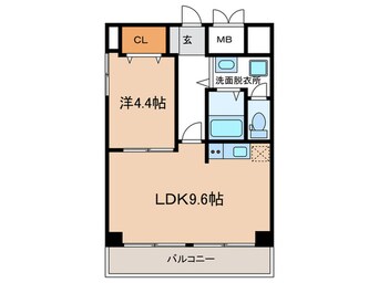 間取図 ウイングＦ・Ｓ