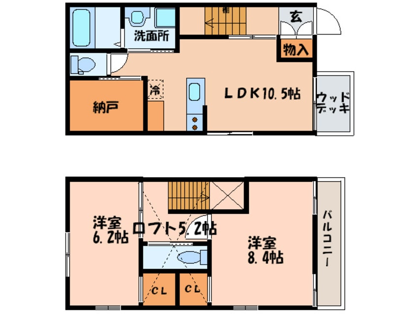 間取図 サンパレッタ