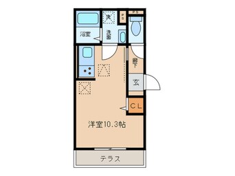 間取図 ＡＭＮＯＳ今池A棟