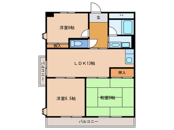 間取図 エステートＮＯＢ