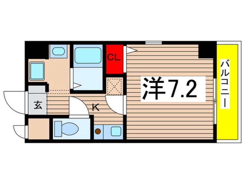 間取図 ラフォ－レ千種