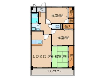 間取図 パークドエル