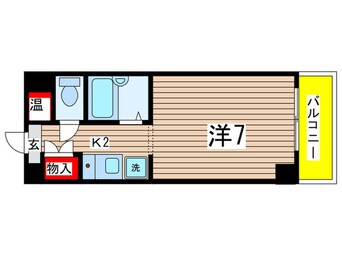 間取図 第二コマツハイツ