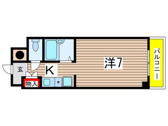 間取図 第二コマツハイツ