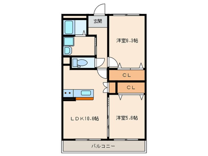 間取り図 エメラルドホーム