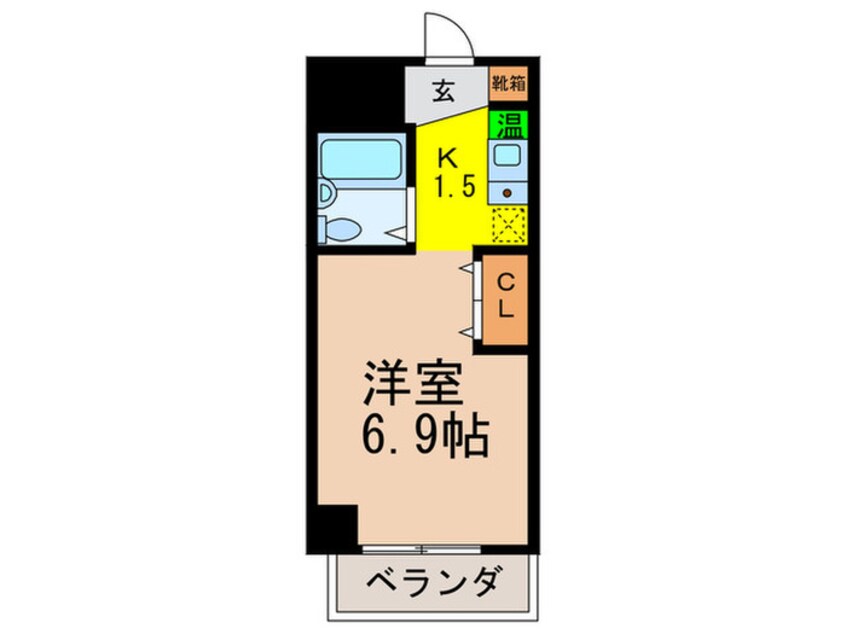 間取図 Ｓ・Ｖ丸の内