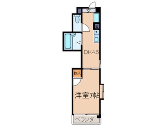 間取図 リバ－シティ楠