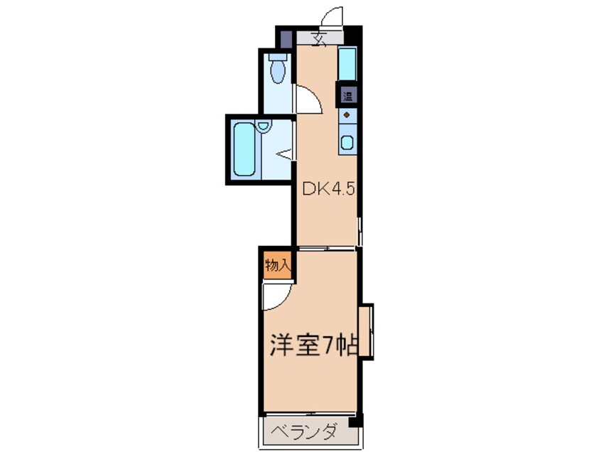 間取図 リバ－シティ楠