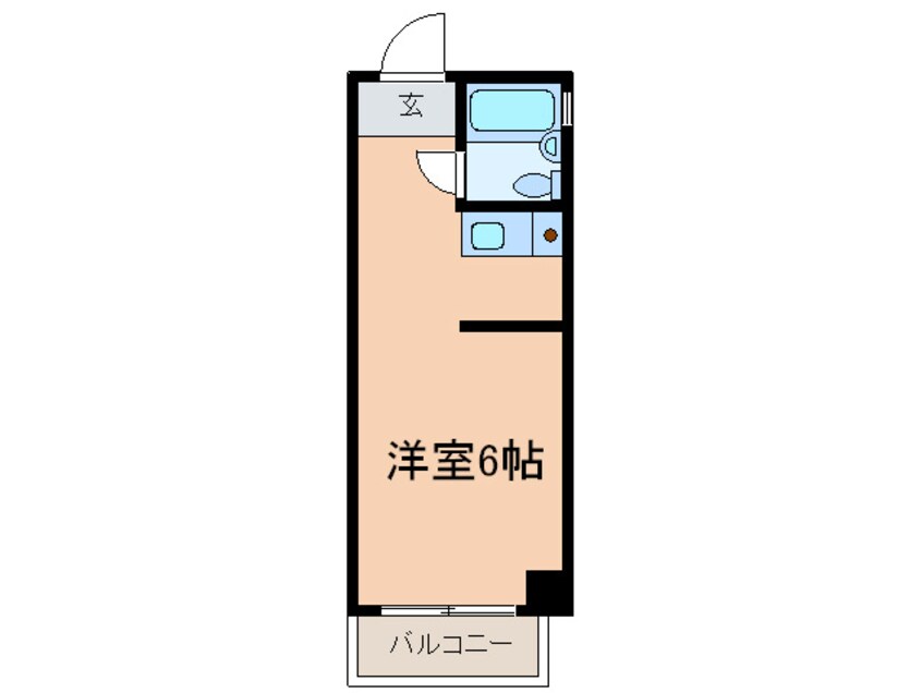 間取図 ラフィネ新栄