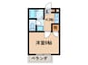 アネックスときわ 1Kの間取り