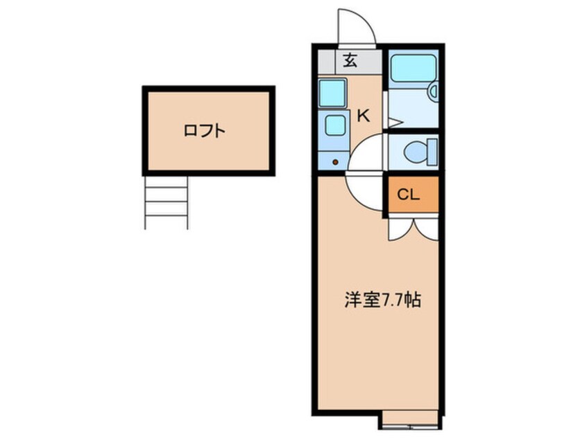 間取図 シェリールミニ　Ａ棟