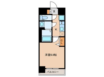 間取図 ﾃﾞｨｱﾚｲｼｬｽ名古屋太閤通ＩＩＩ