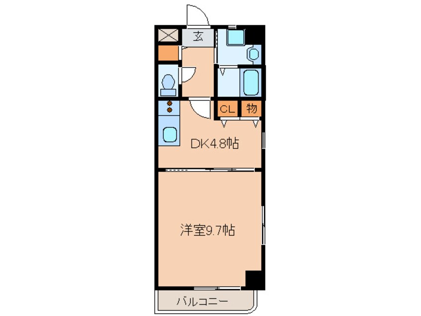 間取図 エスペランサ春日井駅前