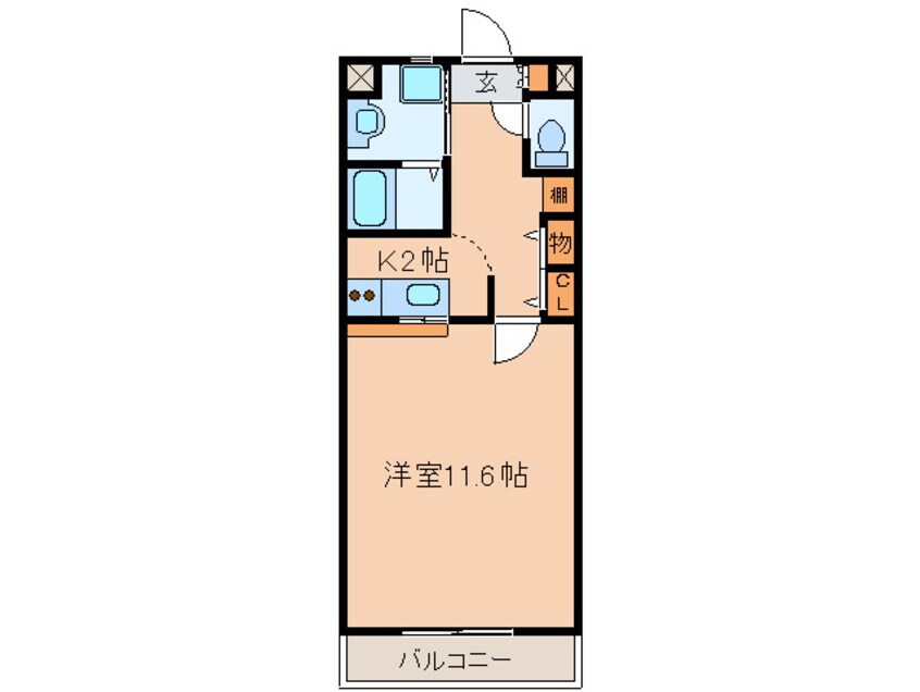 間取図 エスペランサ春日井駅前