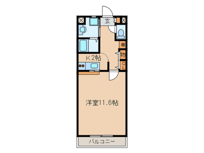 間取図 エスペランサ春日井駅前