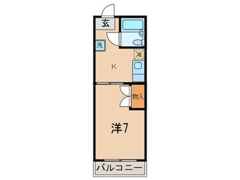 間取図 グリ－ンハイツ今池