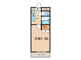 間取図 ウイング錦
