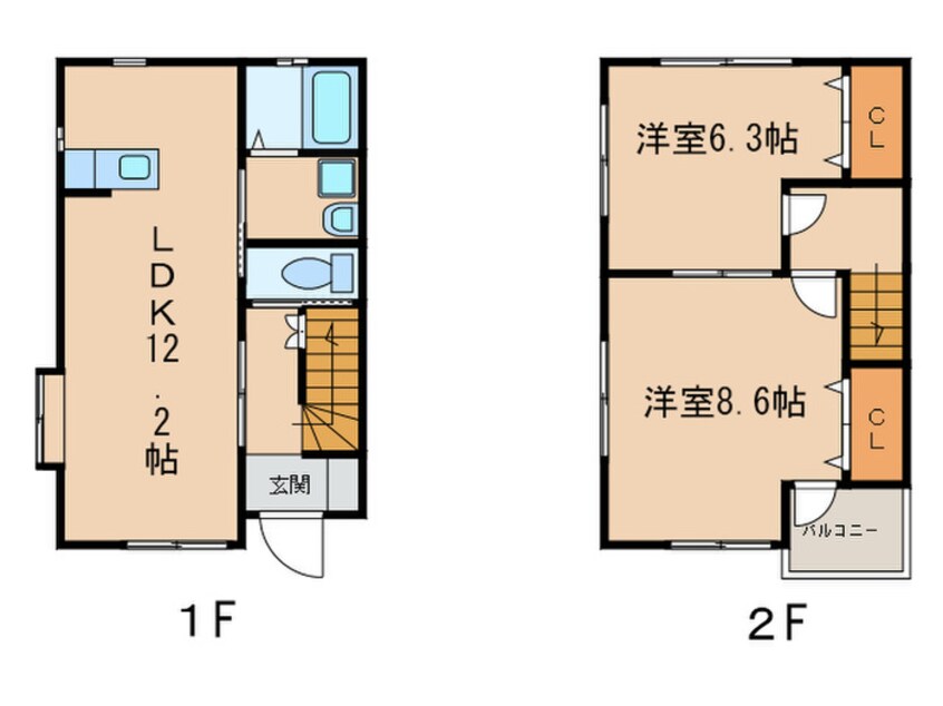 間取図 Ｔ－メゾンＢ棟